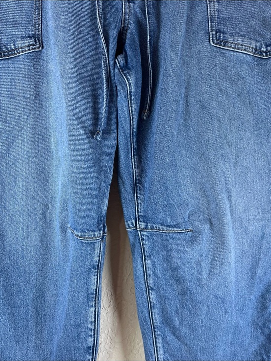 American Eagle Stretch Barrel Jeans in Indigo Abyss - Picture 7 of 15